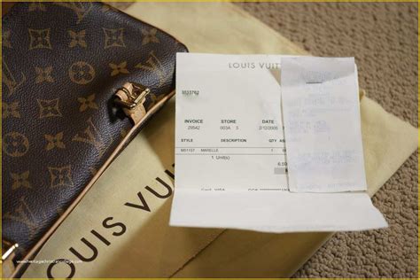 will louis vuitton buy back|louis vuitton wallet receipt.